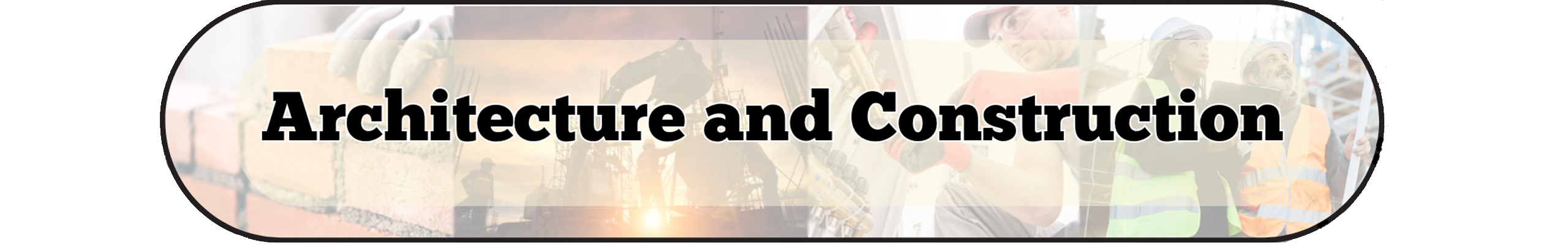 Architecture and construction banner